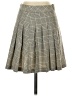 MNG Plaid Gray Casual Skirt Size S - photo 1