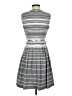 Calvin Klein Stripes Gray Casual Dress Size 4 - photo 2