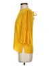 Kobi Halperin 100% Silk Yellow Green 3/4 Sleeve Silk Top Size XS (estimated) - photo 5
