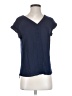 Fortune + Ivy 100% Polyester Blue Short Sleeve Blouse Size XS - photo 1