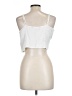 Zara 100% Viscose White Ivory Sleeveless Blouse Size L - photo 2