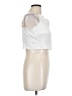 Zara 100% Viscose White Ivory Sleeveless Blouse Size L - photo 4