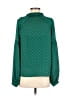 Great Jones 100% Polyester Green Long Sleeve Blouse Size XS - photo 2