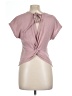 Shein Pink Short Sleeve Top Size 6 - photo 2