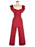 H&M Solid Red Jumpsuit Size 6 - photo 1