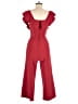 H&M Solid Red Jumpsuit Size 6 - photo 2