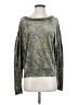 We the Free Metallic Green Pullover Sweater Size S - photo 1