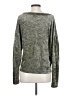 We the Free Metallic Green Pullover Sweater Size S - photo 2