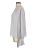 Worthington 100% Polyester Gray Long Sleeve Blouse Size L - photo 5