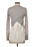 Veronica Beard 100% Wool Metallic Silver Wool Pullover Sweater Size XS - photo 2