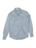 Robert Graham 100% Cotton Chevron-herringbone Blue Long Sleeve Button-Down Shirt Size 10 - 12 - photo 1