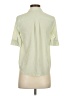 J.Crew 100% Polyester Green Short Sleeve Blouse Size XS - photo 2