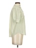 J.Crew 100% Polyester Green Short Sleeve Blouse Size XS - photo 4