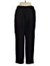 Zara Solid Black Casual Pants Size S - photo 2