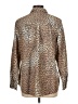 Chico's Animal Print Brown Long Sleeve Blouse Size Lg (2) - photo 2