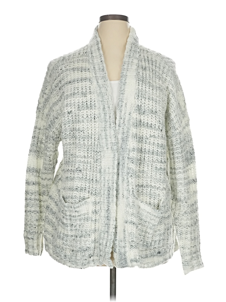 Pre-owned Torrid Cardigan Sweater In Silver