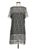 Unbranded 100% Polyester Graphic Gray Casual Dress Size L - photo 1