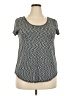 Calvin Klein Performance Tweed Gray Short Sleeve T-Shirt Size XXL - photo 1