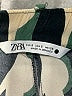 Zara Print Green Casual Pants Size S - photo 7