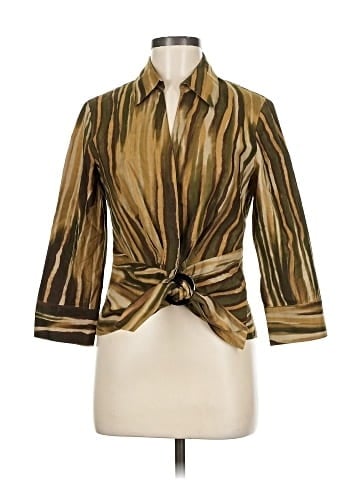 Lafayette 148 New York 3/4 Sleeve Blouse (view 1)