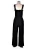Anrabess Solid Black Jumpsuit Size S - photo 2