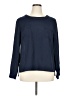 Anne Klein Blue Long Sleeve Blouse Size XL - photo 1