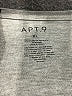 Apt. 9 Silver 3/4 Sleeve T-Shirt Size XL - photo 7