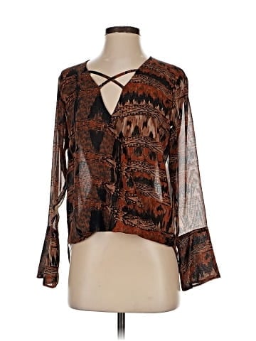 Veronica M. Long Sleeve Blouse (view 1)