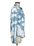 L.e.i. 100% Cotton Blue Long Sleeve Blouse Size 7 - 9 - photo 4
