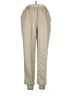 Classic Collection 100% Polyester Solid Tan Casual Pants Size 14 Short - photo 1