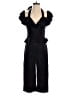 Bebe 100% Viscose Solid Black Jumpsuit Size 6 - photo 1