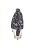 Mango 100% Cotton Floral Blue Jacket Size M - photo 5