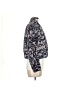 Mango 100% Cotton Floral Blue Jacket Size M - photo 4