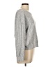 Unbranded 100% Polyester Metallic Silver Pullover Sweater Size L - photo 4