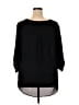 Torrid 100% Polyester Black 3/4 Sleeve Blouse Size 3X Plus (3) - photo 2