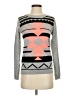 Forever 21 Print Gray Pullover Sweater Size S - photo 1