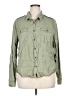 Universal Thread 100% Lyocell Green Long Sleeve Button-Down Shirt Size XL - photo 1