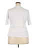 Unbranded Solid White Short Sleeve T-Shirt Size XXL - photo 2