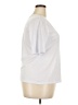 Unbranded Solid White Short Sleeve T-Shirt Size XXL - photo 4