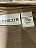 Chico's 100% Polyester Tan Short Sleeve Top Size XL (3) - photo 7