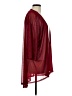 Lularoe 100% Polyester Burgundy Red Kimono Size M - photo 4