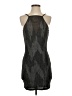 BIOGRAPHY Chevron-herringbone Gray Cocktail Dress Size S - photo 1