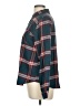 Maurices Plaid Teal Long Sleeve Button-Down Shirt Size M - photo 5