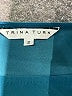 Trina Turk 100% Polyester Teal 3/4 Sleeve Blouse Size S - photo 6