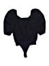 Express 100% Polyester Blue Bodysuit Size S - photo 2