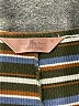 SJS Stripes Gray Green Casual Dress Size S - photo 6