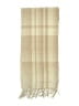 Calvin Klein 100% Acrylic Ivory Tan Scarf One size - photo 2