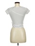 Splash White Short Sleeve Top Size M - photo 2