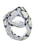 Echo 100% Polyester Blue Scarf One size - photo 1