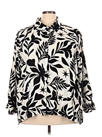 Fred David 3/4 Sleeve Blouse (view 1)